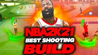 BEST PURE SHARP BUILD IN NBA 2K21! BEST PG SHOOTING BUILD IN 2K21! NBA 2K21 PURE SHARPSHOOTER BUILD!
