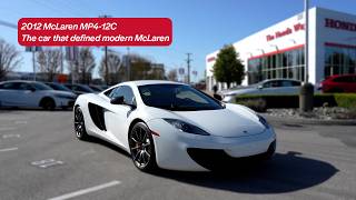 2012 McLaren MP4-12C | A Different Kind of Supercar