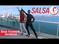 StepFlix 🔴 LIVE Salsa | Footwork & Patterns | Class 2: Basic Footwork variations