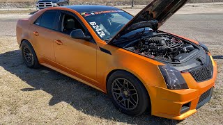 Felicia Smith's 4DRRCKT Cadillac CTS-V at Sick Week