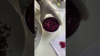 Tea Emporio || Making of Saffron Rose Black Tea||