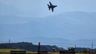 2020.8.12 Misawa ab PACAF F-16 Demo Flight Practice!!