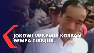 Presiden Joko Widodo Temui Korban Gempa Cianjur Jawa Barat!