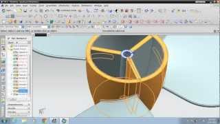 how to design propeller fan in Siemens nx