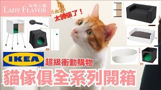 衝動購物之IKEA貓傢俱 "全" 系列（沒有業配，真的買的...）【好味貓開箱】EP1