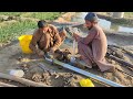 aik awr khushkhabri new mud house me hand pump lag gaya village woman life and mud work routine