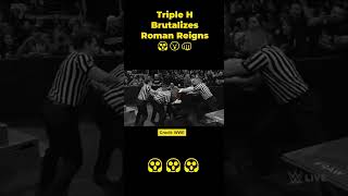 😱😱Triple H ATTACKS Roman Reigns😱🔥#shorts #wwe #trendingshorts #trending #romanreigns #tripleh