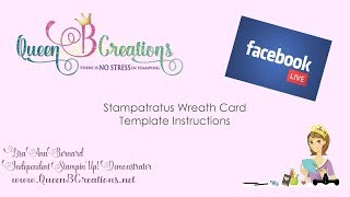 Stampin' Up! Stamparatus Wreath Template Tutorial