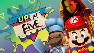 How To Cook Video Game Characters, LEGO Mario & $30 Movie Rentals - Up At Noon (At Five) LIVE!