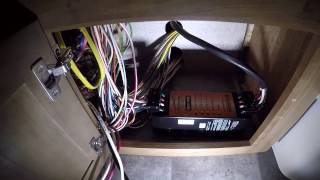 Installing a TRC SurgeGuard Surge Protector on a travel trailer