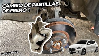 Cambio de pastillas de freno Mazda 2 Skyactiv