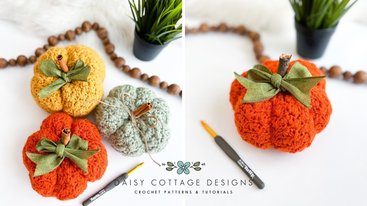 Crochet Pumpkin Tutorial Youtube