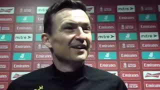 West Ham 3-3 Arsenal - Paul Heckingbottom - Post-Match Press Conference - FA Cup