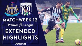 Newcastle v. West Brom | PREMIER LEAGUE HIGHLIGHTS | 12/12/2020 | NBC Sports