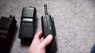 Kenwood TK-380 Version 1.0 and 2.0 Portable Two-way Radios