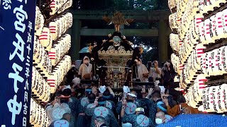 令和四年 代々木八幡宮例大祭 宮神輿宮入り