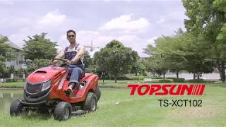 รถตัดหญ้านั่งขับ TOPSUN รุ่น XCT102 โทร081-6320978