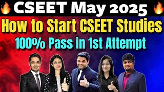 CSEET May 2025 Exam | How to Start CSEET Studies and Pass in 1st Attempt