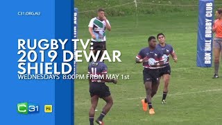 Rugby TV: The 2019 Dewar Shield - Returns to C31 May 1st 2019