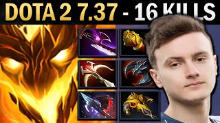 Shadow Fiend Gameplay Miracle with 16 Kills and Daedalus - Dota 7.37