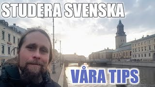 LIVE - Våra bästa tips för att studera svenska