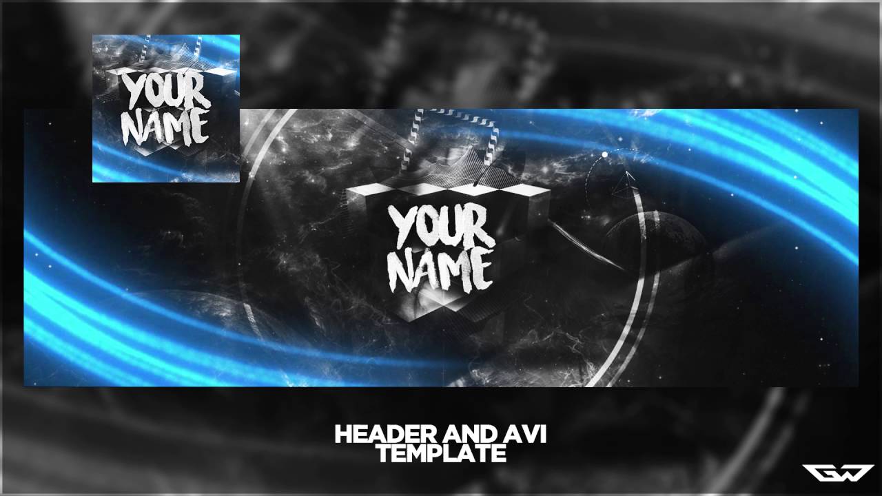 Abstract Twitter Headers