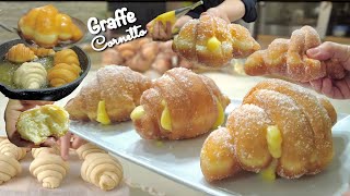 GRAFFE CREAM CROISSANT 🥐 Fluffy and dry 🥐 Everyone at the table