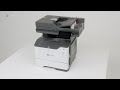 MX532/MX632/XM3350—Setting up the printer