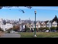 Alamo Square Park aka Postcard Row in San Francisco Walking Tour