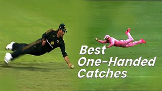 20 Amazing one handed catches in cricket history || Best catches in Cricket