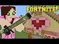 Minecraft: JEN'S HOUSE - FORTNITE BATTLE ROYALE - Modded Mini-Game