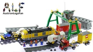 Lego City 7939 Cargo Train - Lego Speed Build Review