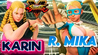 Street Fighter V ► История персонажей ✪ KARIN "В погоне за силой" | R. MIKA "Близкие по мышцам"