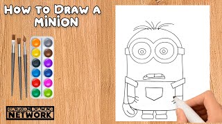 How to draw MINIONS Step By Step | Drawing Lesson |