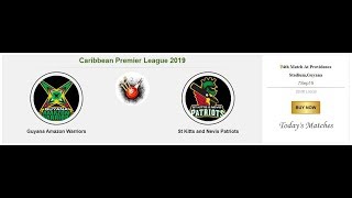CPL 2019 Match 4, Match 5, Match 6 7,8Sep19 Prediction