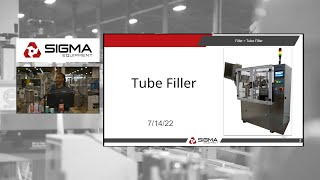 Category Presentation - Tube Filler