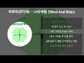 비투비 btob 나의 바람 wind and wish 가사 lyrics