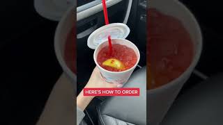 You need to try this drink from Sonic!🍓🍋🥭 #sonic #sonicdrinks #shorts