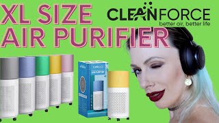 Unveiling the Most Powerful Air Purifier for Large Spaces: CleanForce Rainbow H13 True HEPA Review