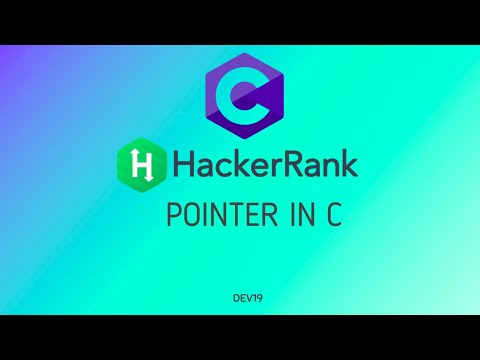 5 : Pointers In C | Hackerrank C Solutions ( Latest Video Link In ...