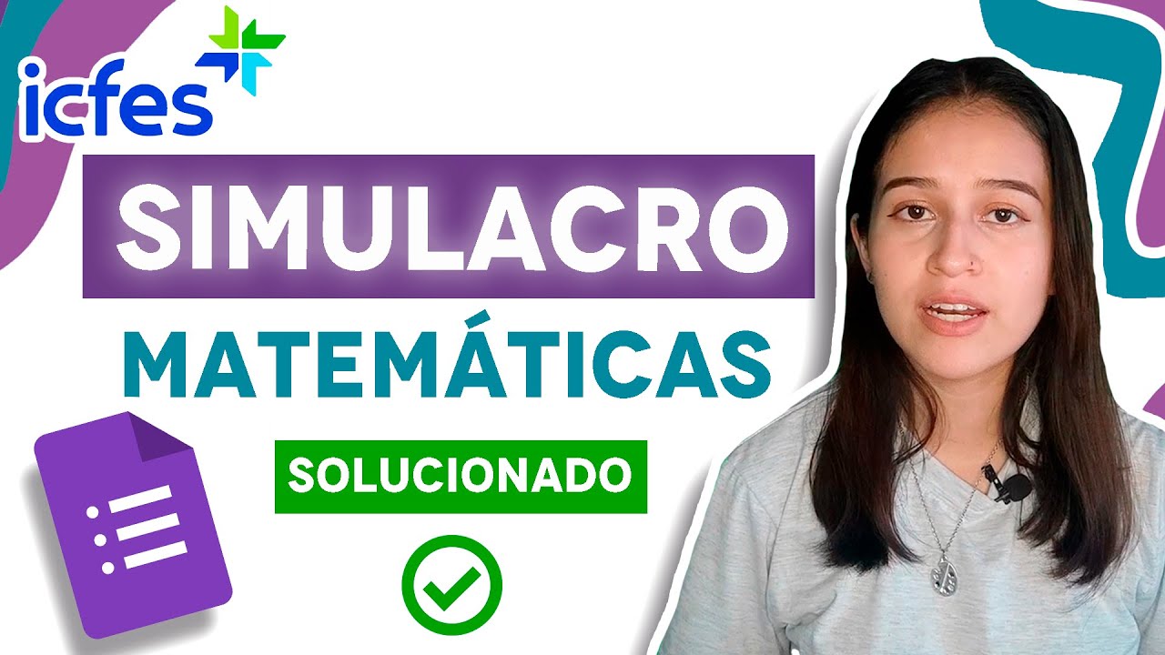 Simulacro Matemáticas ICFES 2023 | Descargable Y Solucionado. - YouTube