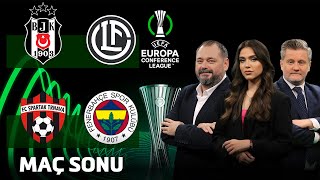 Beşiktaş 2-3 Lugano // Spartak Trnava 1-2 Fenerbahçe | Avrupa Ekranı Maç Sonu