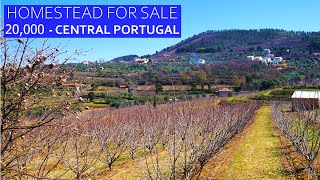 FUNDAO HOMESTEAD FOR SALE 20,000 - CHERRY & OLIVES IN CENTRAL PORTUGAL