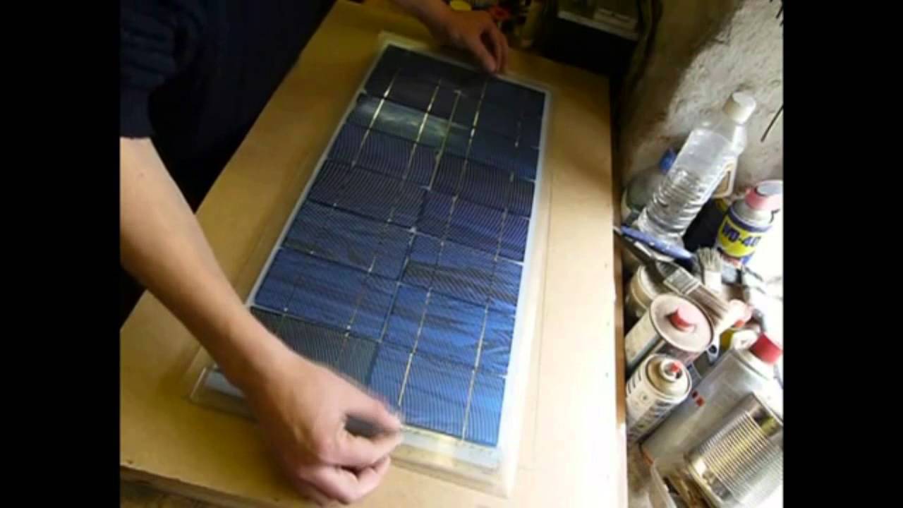 Diy Solar Panels Part 1 Youtube