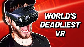 This VR headset can kill you if you lose