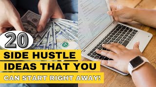 Best Side Hustle Ideas That You Can Start Right Away | Money Skills