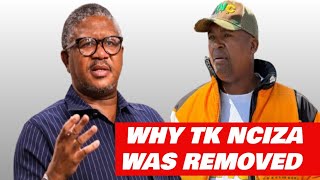 WHY TK NCIZA WAS REMOVED AS ANC GAUTENG PROVINCIAL SECRETARY