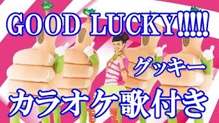 GOOD LUCKY!!!!!  グッキー カラオケ 練習用  原曲キー 歌付き ボーカル入り 歌詞付き