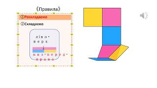 小4＿直方体と立方体＿立方体の展開図と展開方法①（ウクイナ語版）