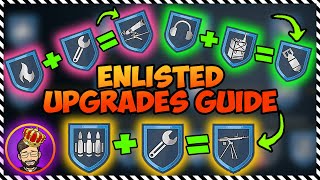 Enlisted Upgrades Guide🔧(Squad, Personnel, Workshop) • MeAdmiralStarks